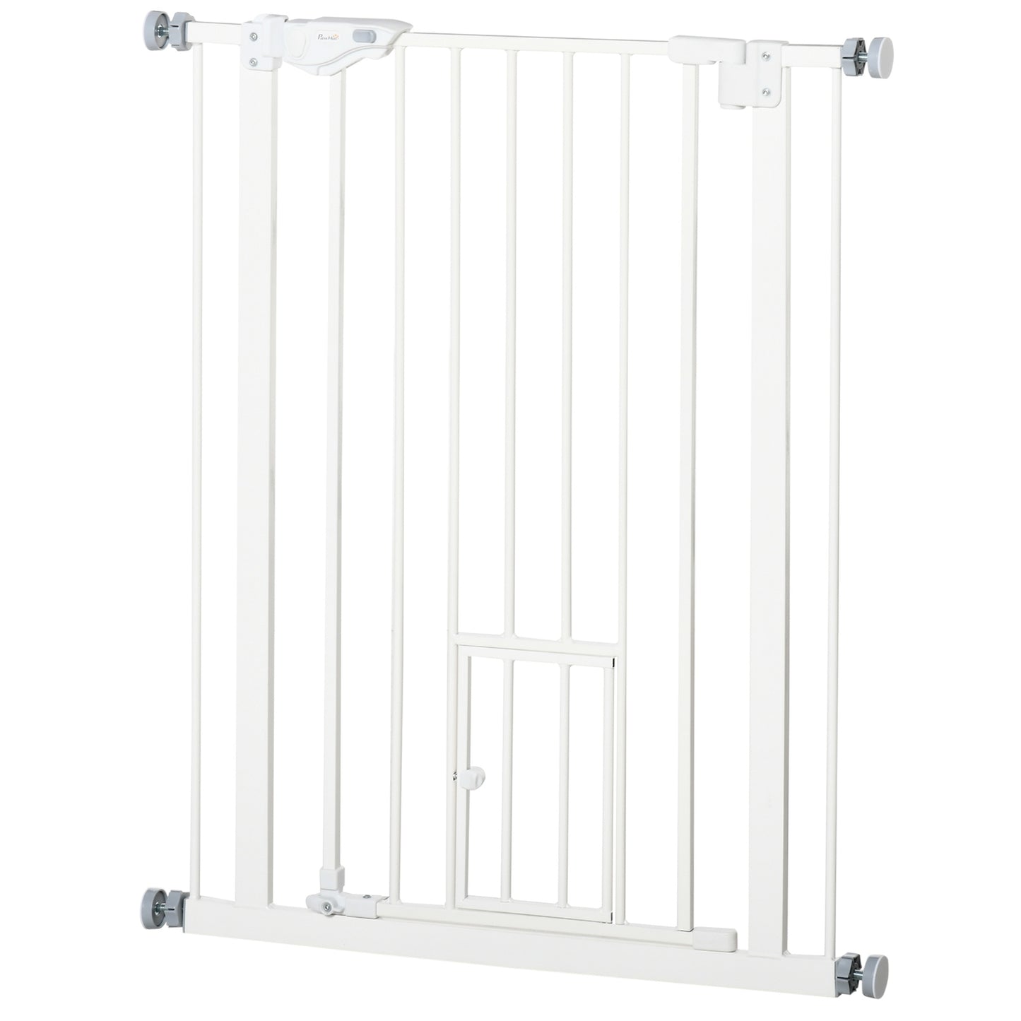 Gate for dogs and babies - no drill, automatic closing, 74-80 cm