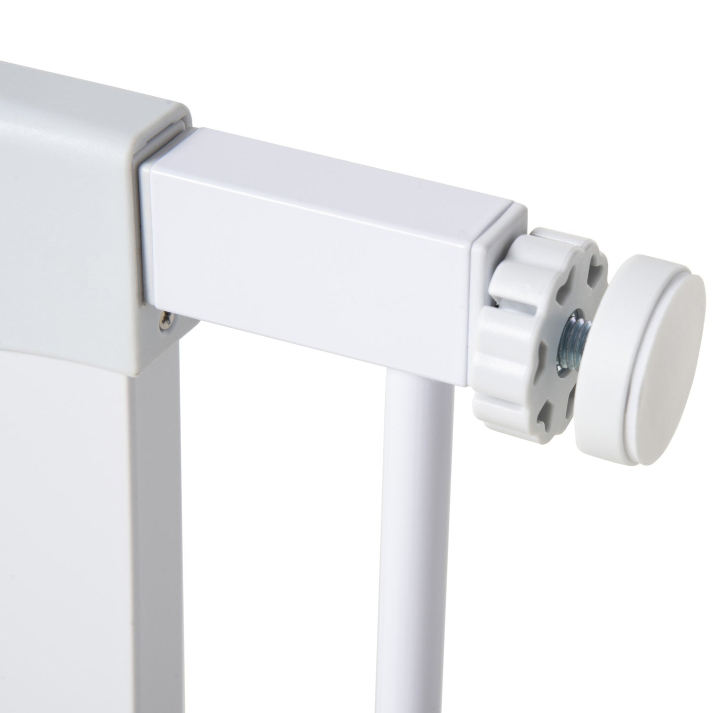 Adjustable door safety gate, automatic closing 75-96cm