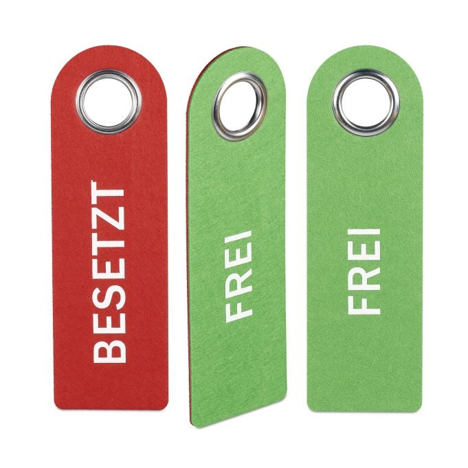 Door Sign 'Occupied' 'Free' Set