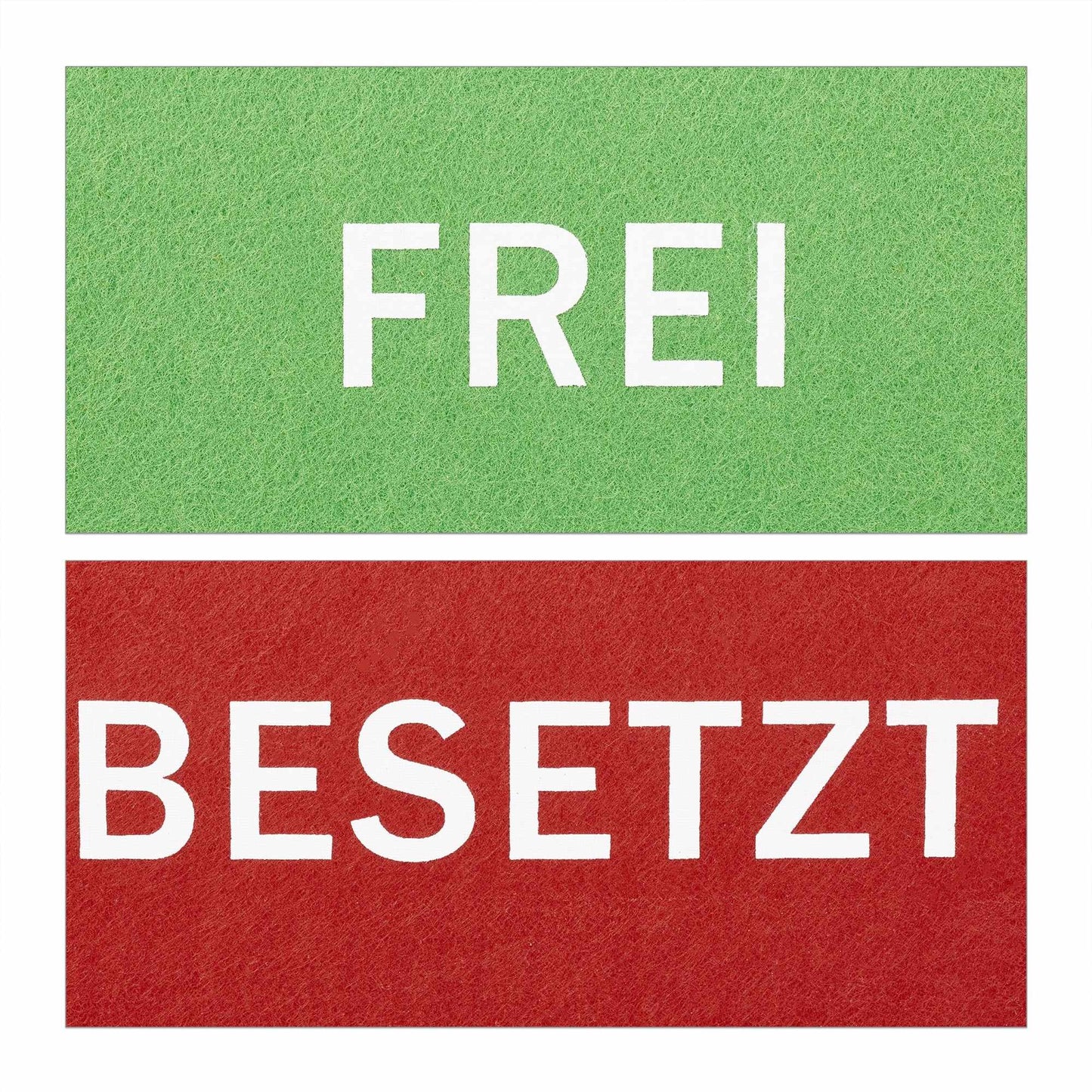 Door Sign Occupied Free Set of 10
