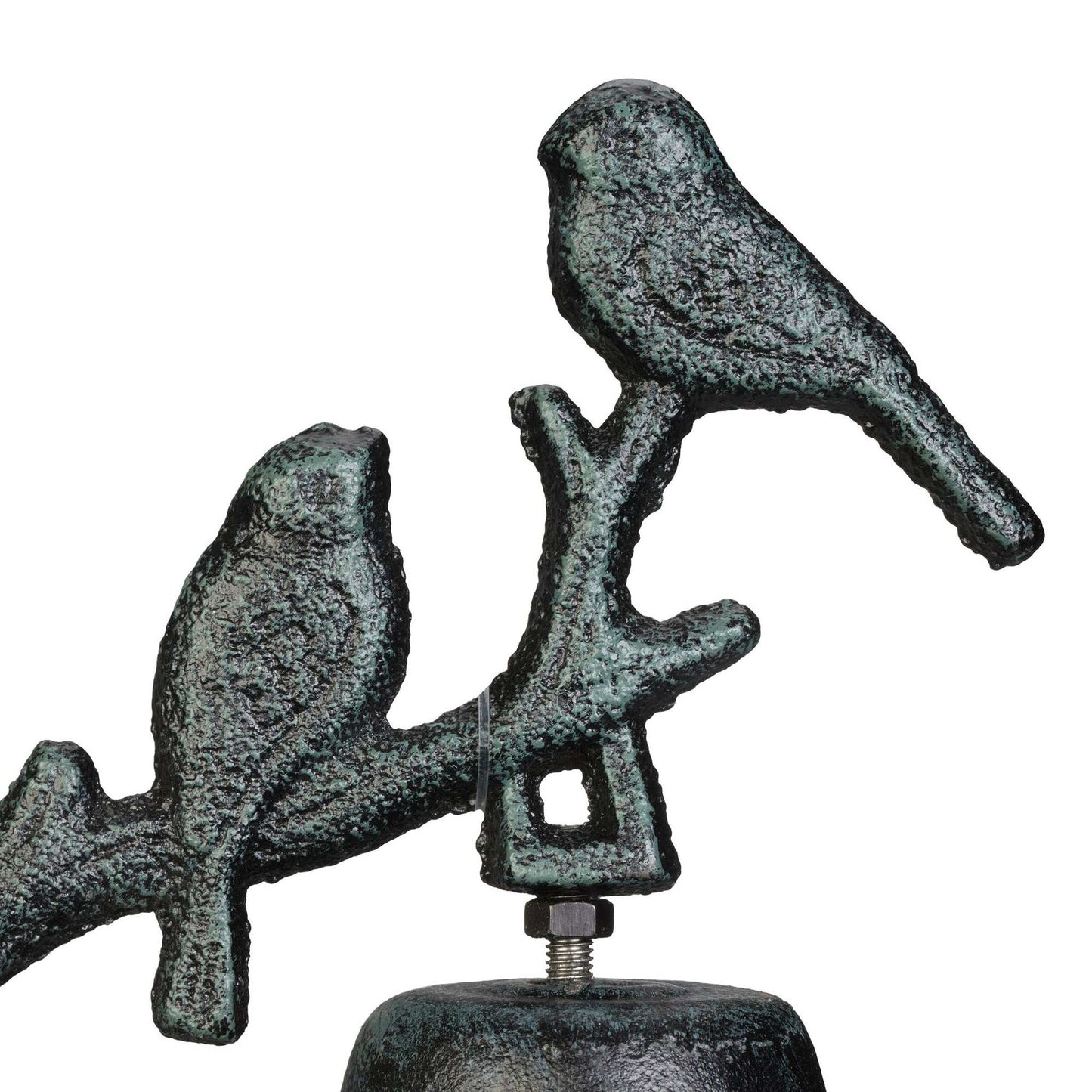 Door bell cast iron birds