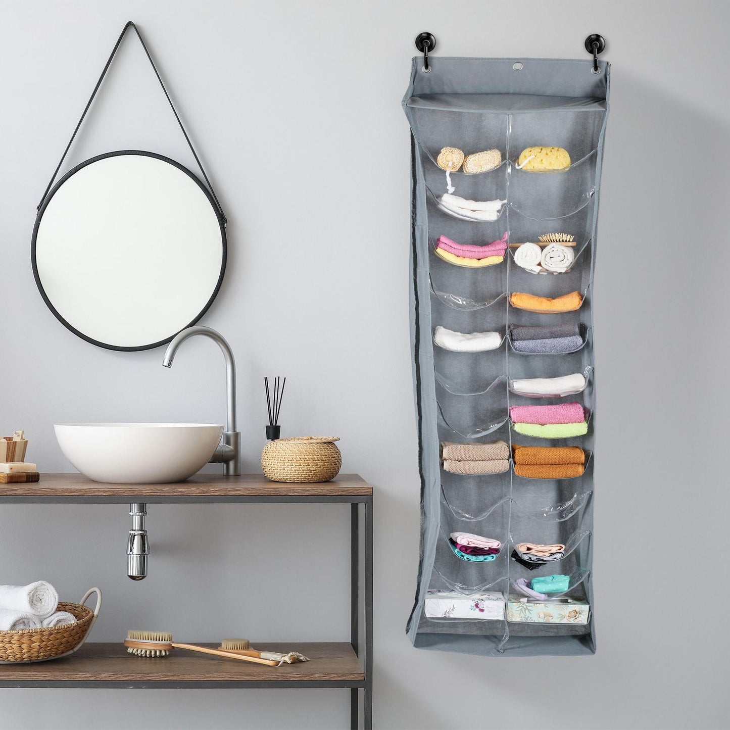 Door holder with 26 compartments
