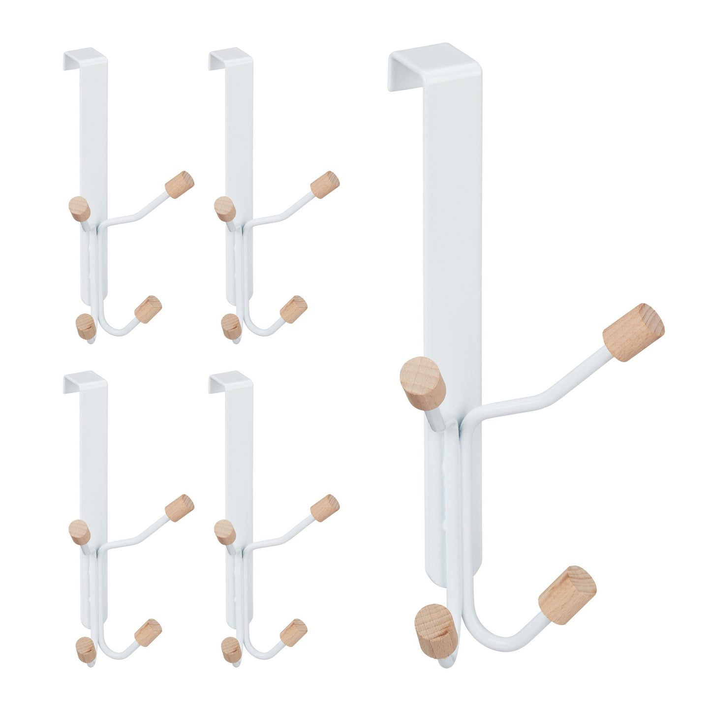 Door hook four-piece set of 5