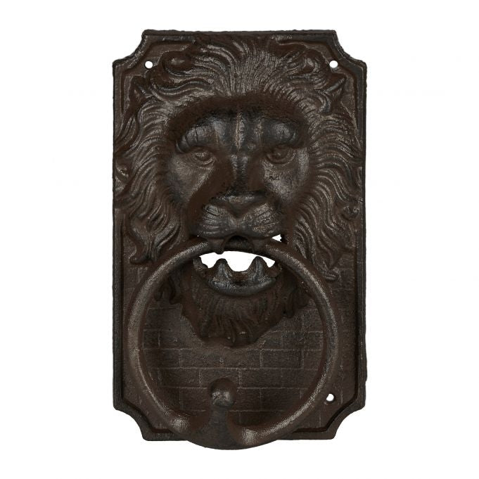 Door knocker lion
