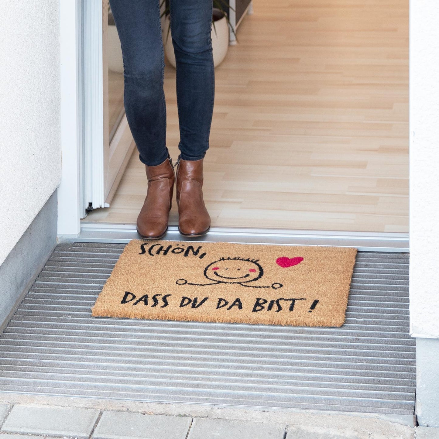 Door mat Coconut BEAUTIFUL THAT YOU ARE THERE