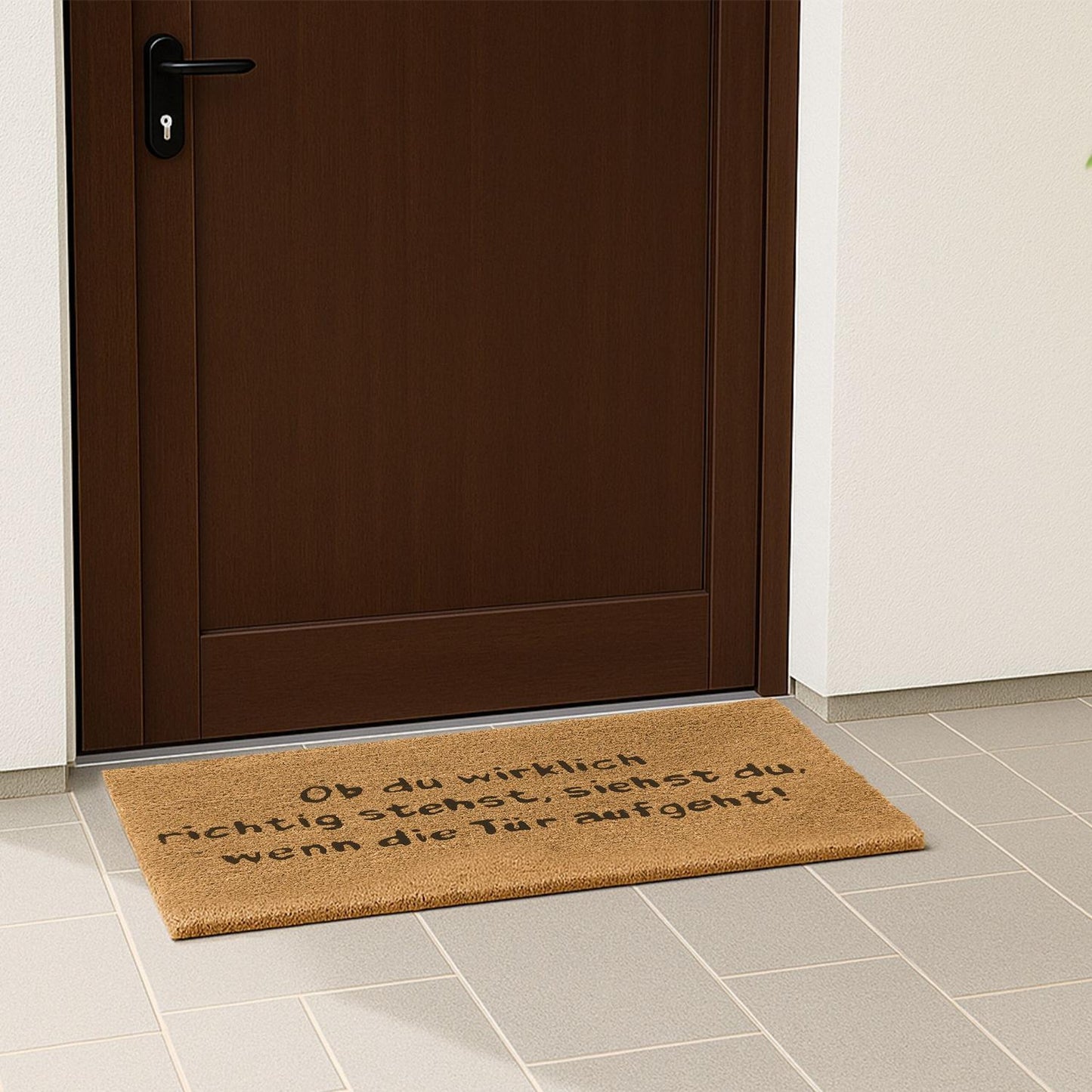 Doormat – Coconut Fiber, Non-Slip, Indoor/Outdoor Use