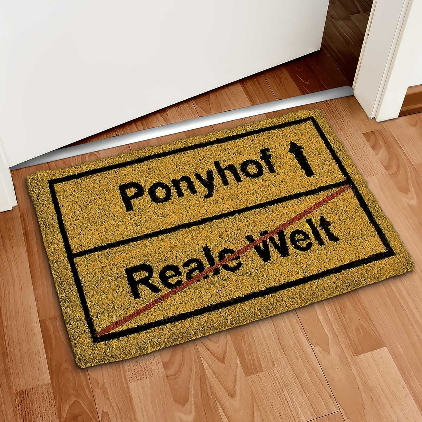 Door mat "Pony Farm" coconut 40x60 cm