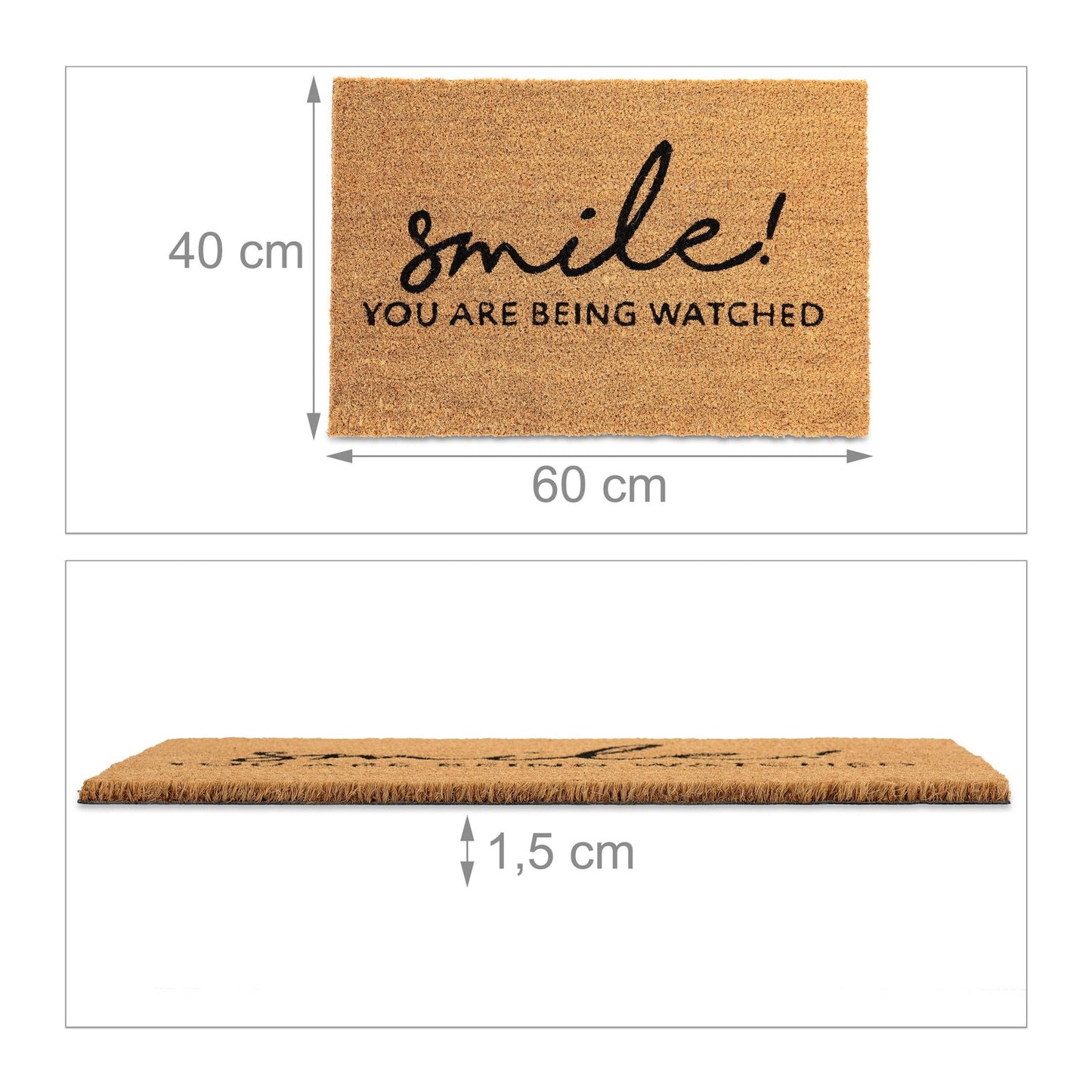Doormat Smile Coconut