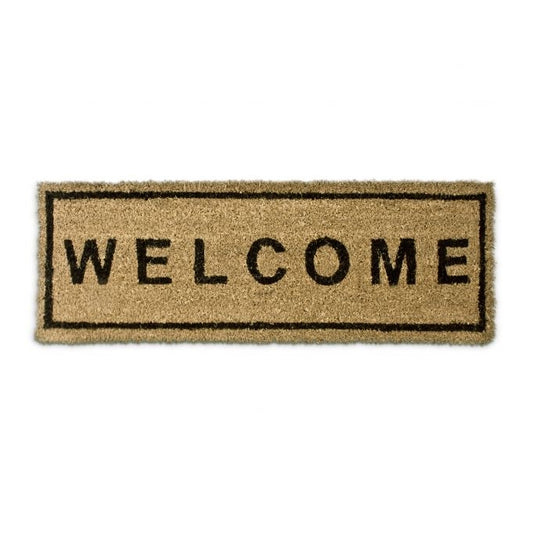 Door mat "Welcome" 25 x 75 cm