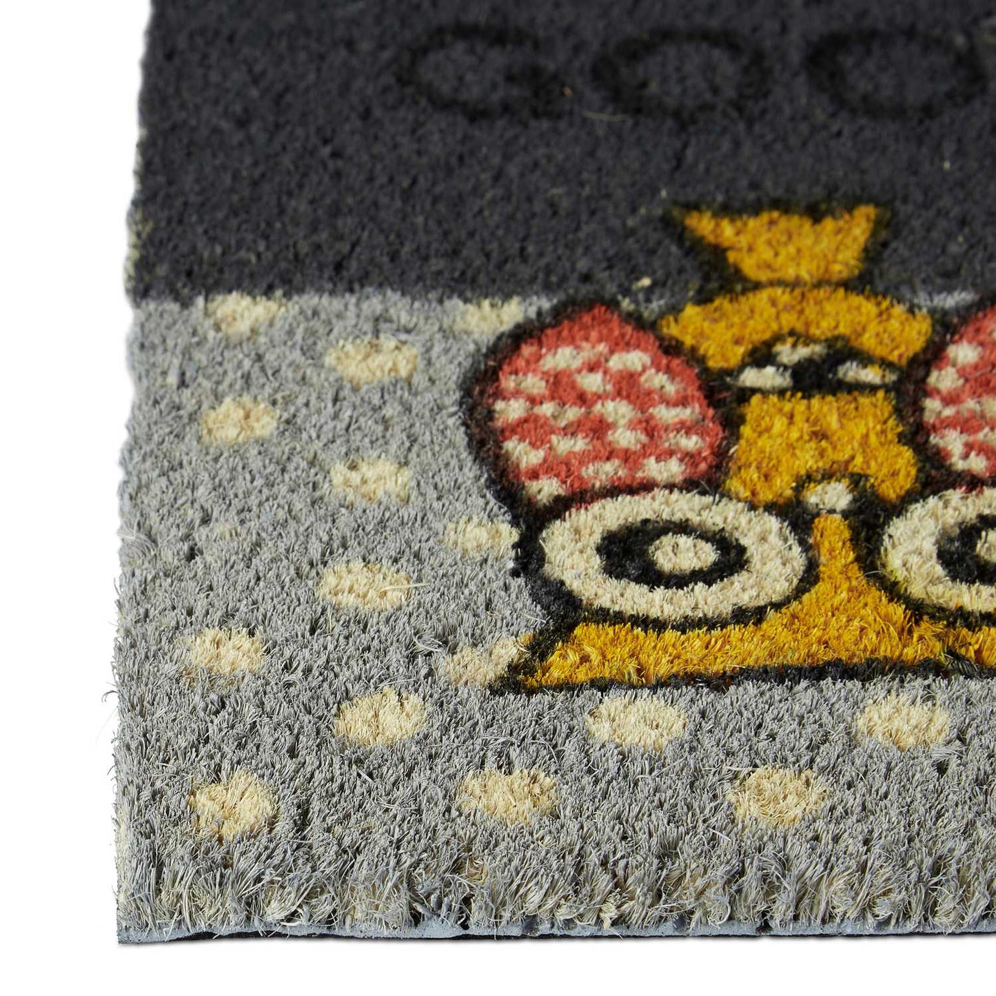 Doormat "Welcome/Goodbye" with owls