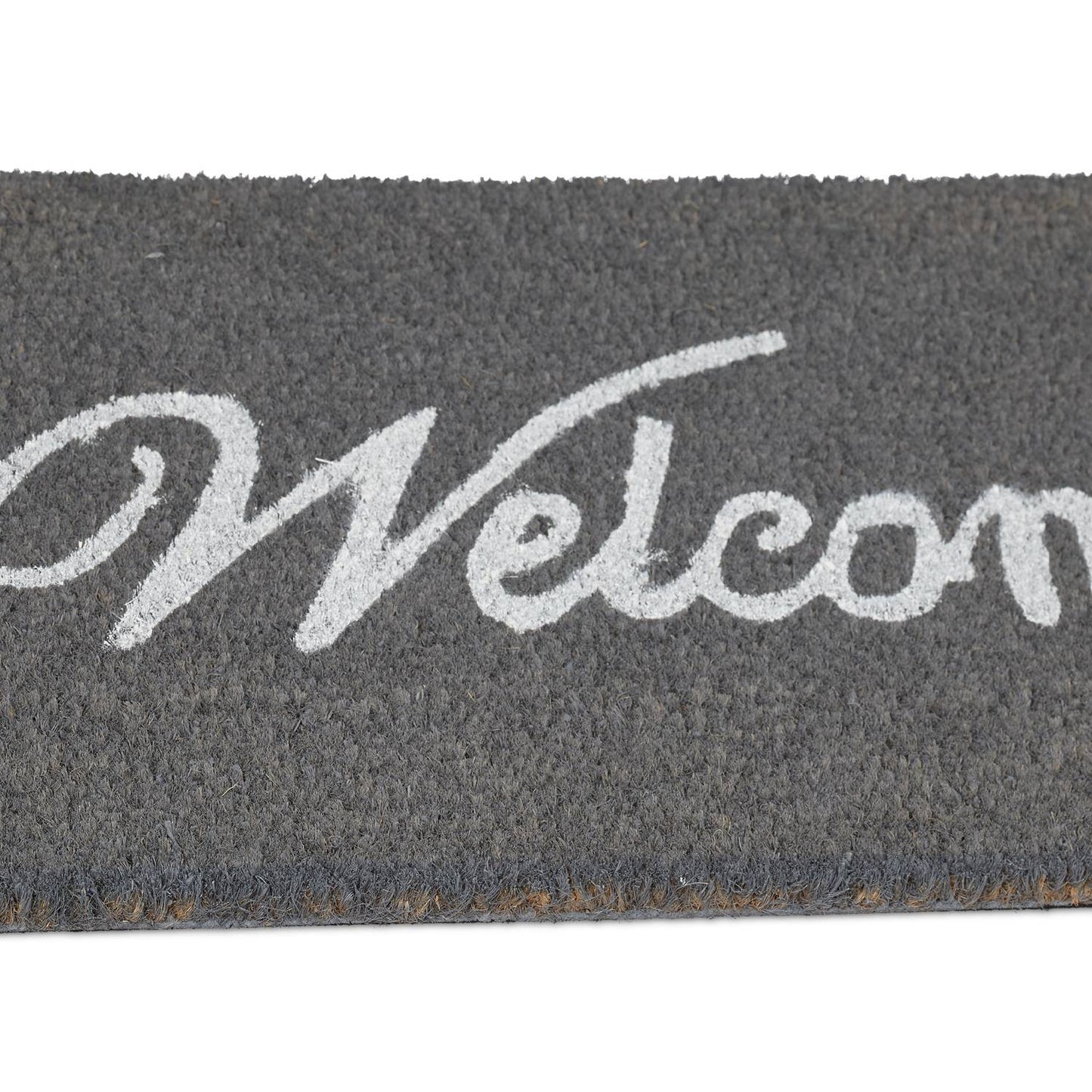 Doormat "Welcome" made of coconut fiber
