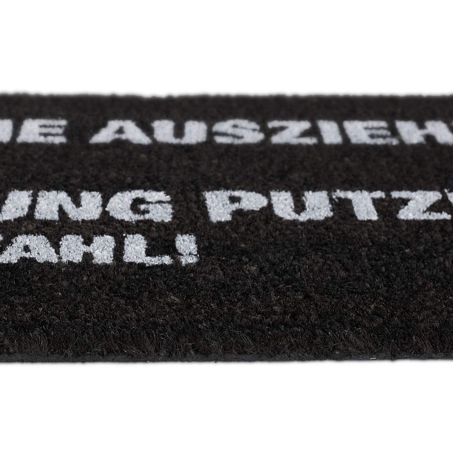 Door mat coconut "Cleaning the apartment