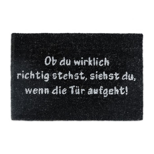 Door mat coconut SPRUCH