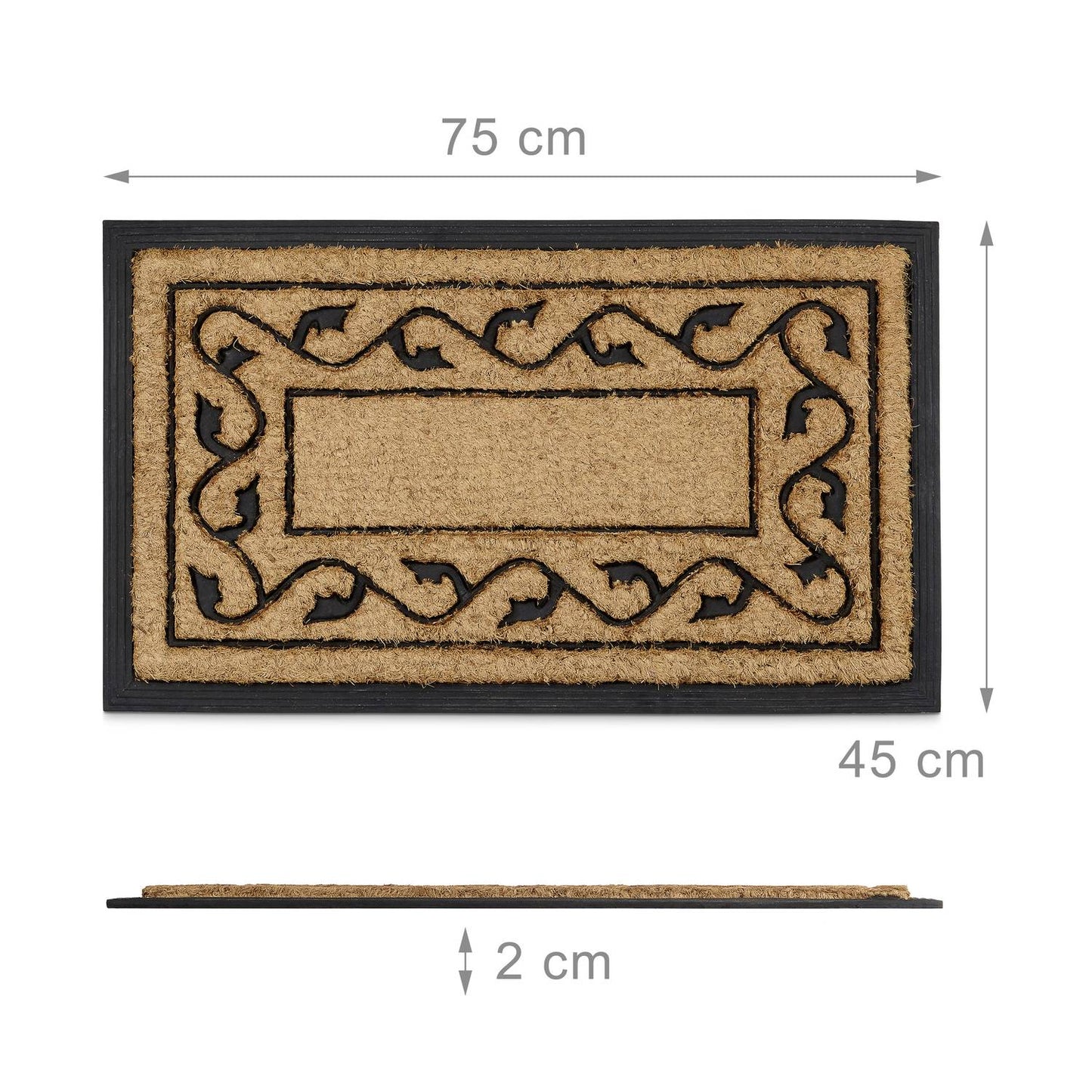 Door mat coconut fiber