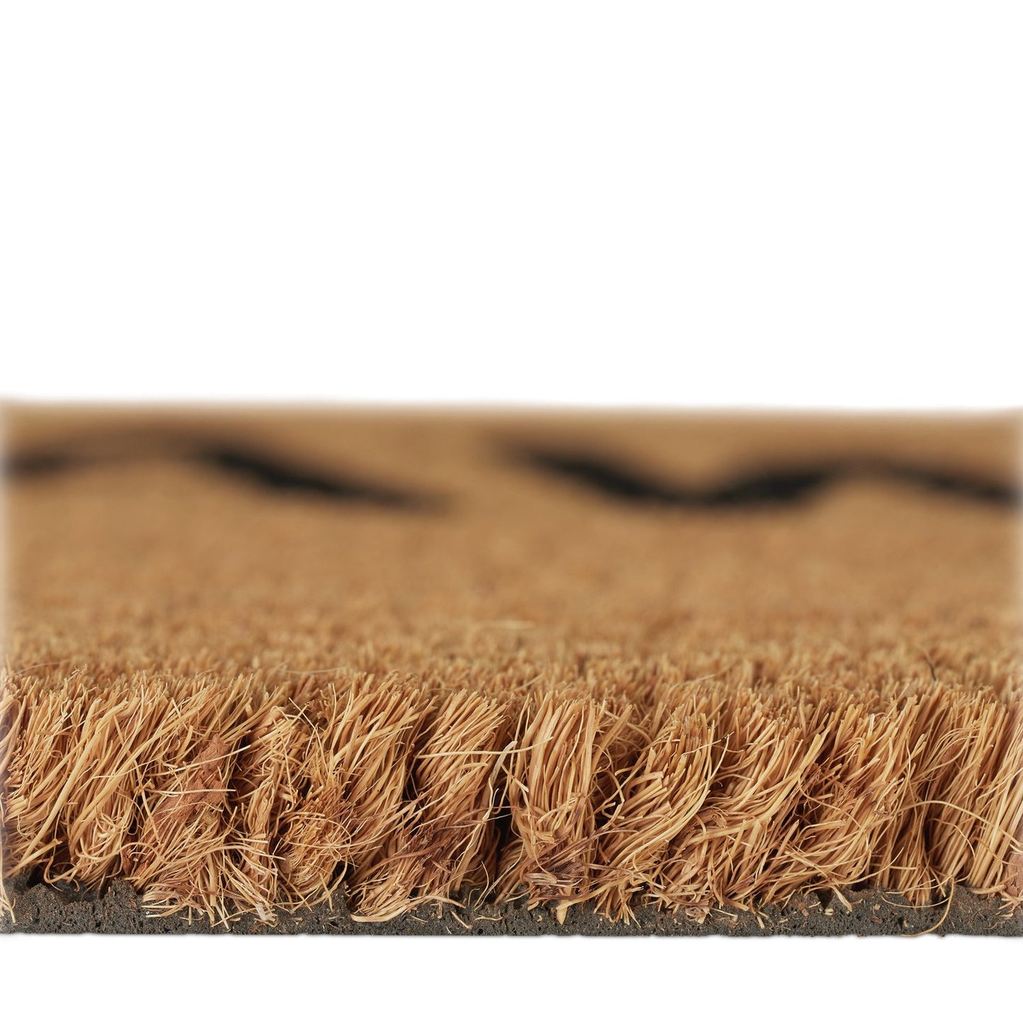 Doormat coconut fiber "Go away"