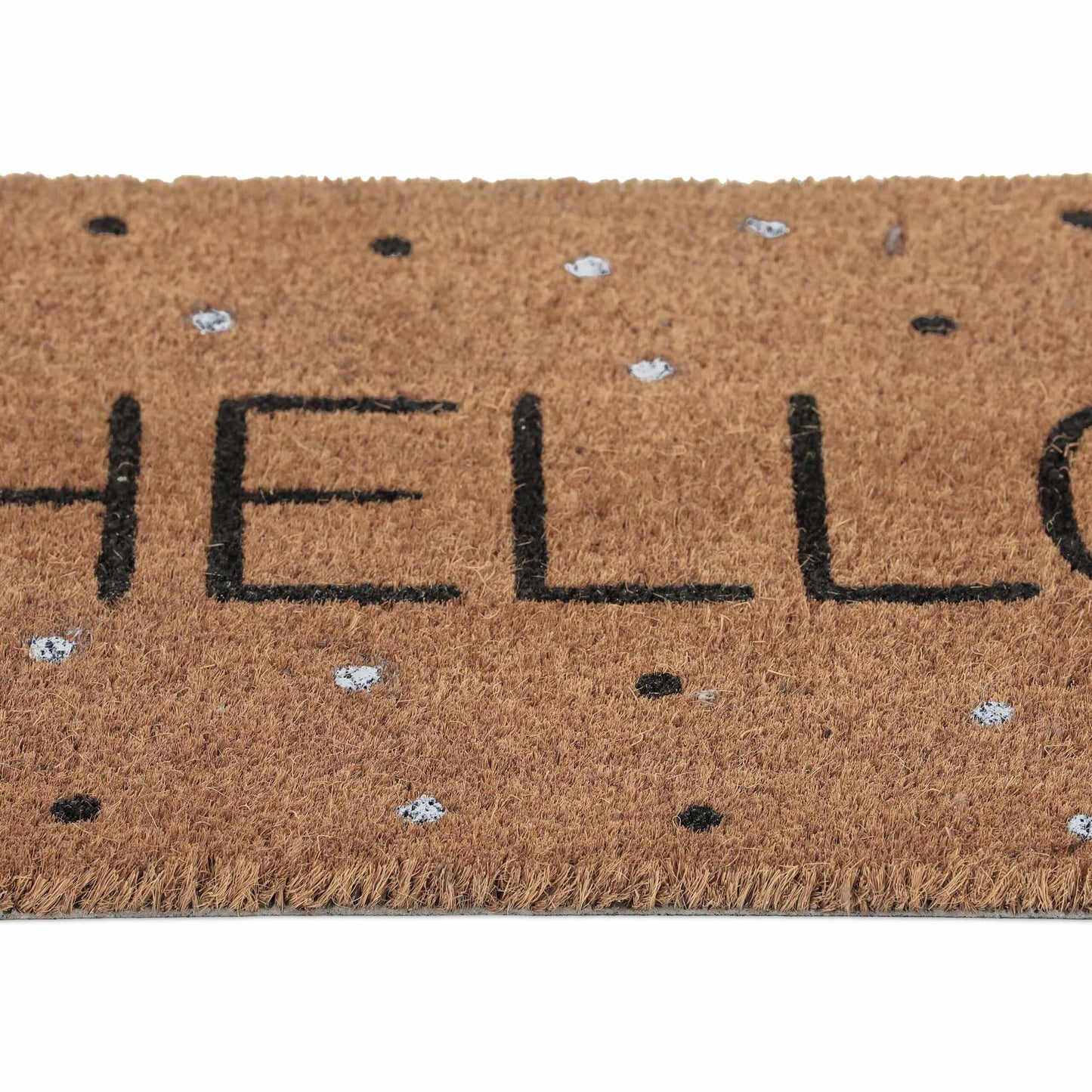 Door mat coconut fiber "Hello"