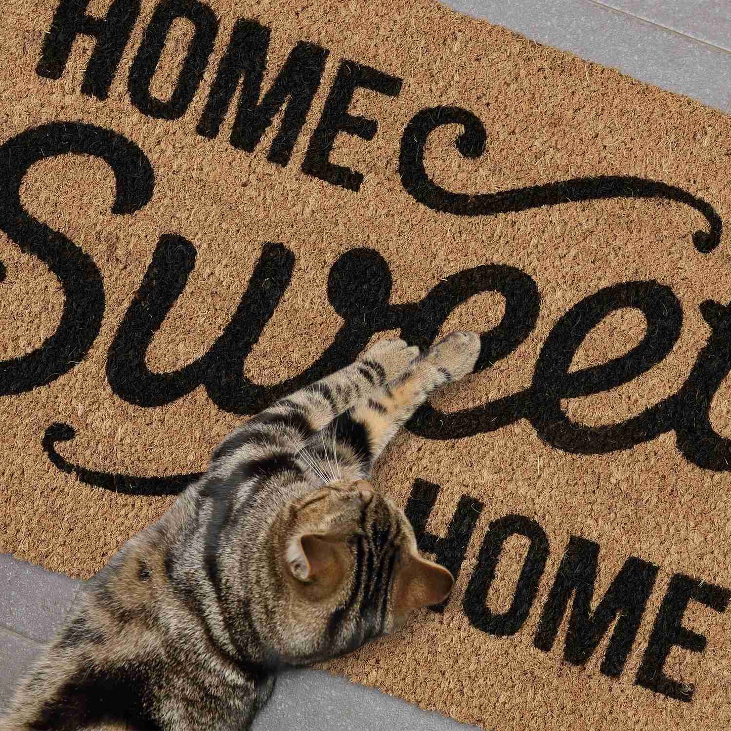 Door mat coconut fiber "Home Sweet Home"
