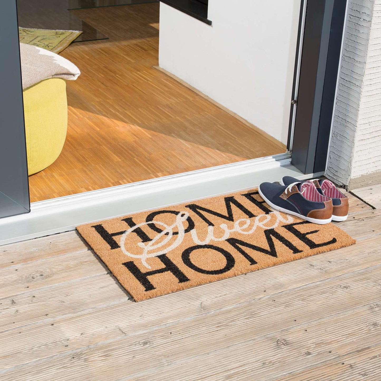 Door mat coconut fiber "Home Sweet Home"