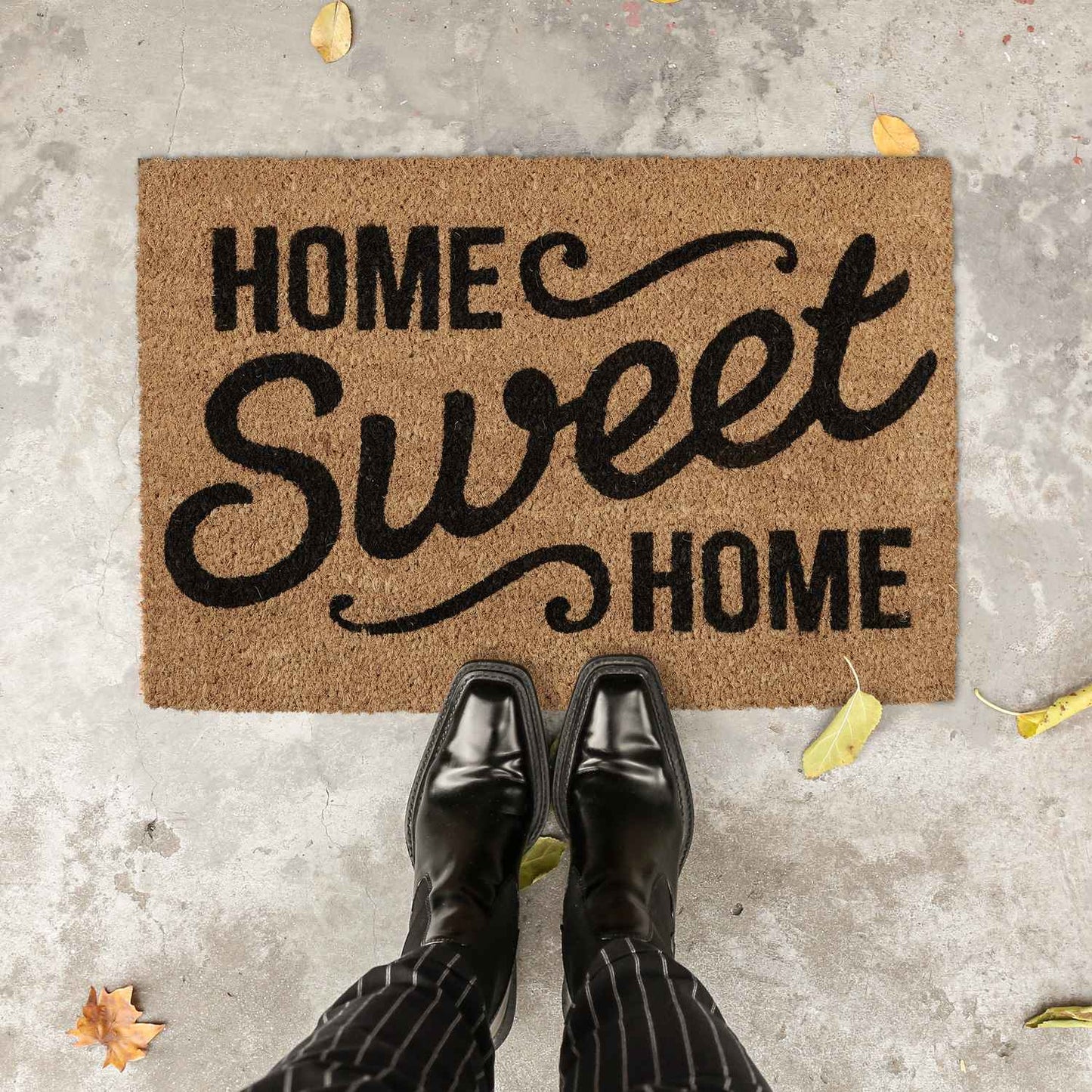 Door mat coconut fiber "Home Sweet Home"