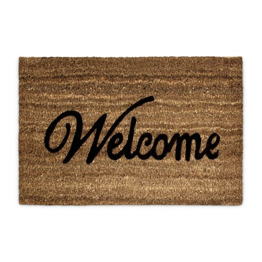 Door mat coconut fiber "Welcome"
