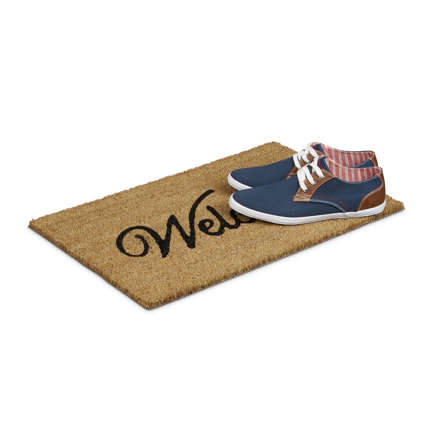 Door mat coconut fiber "Welcome"