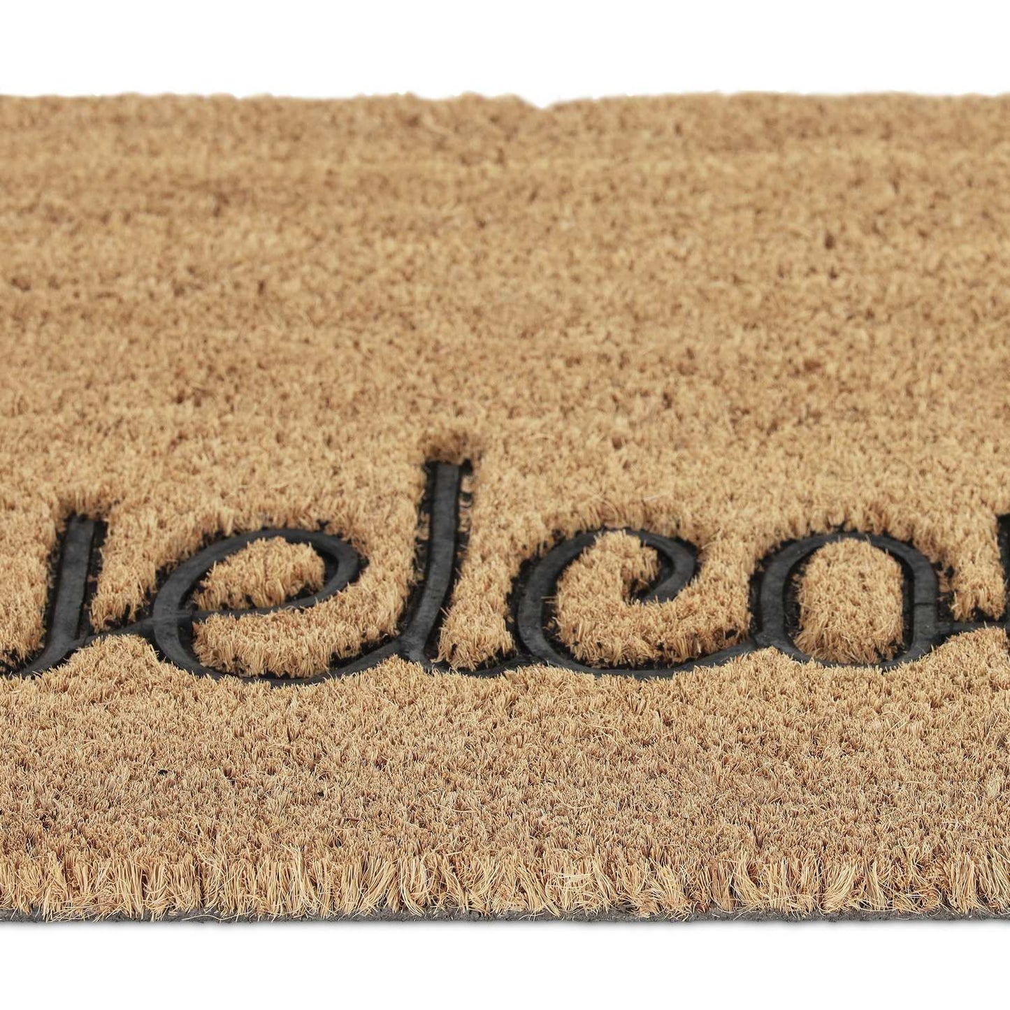 Door mat coconut fiber "Welcome"