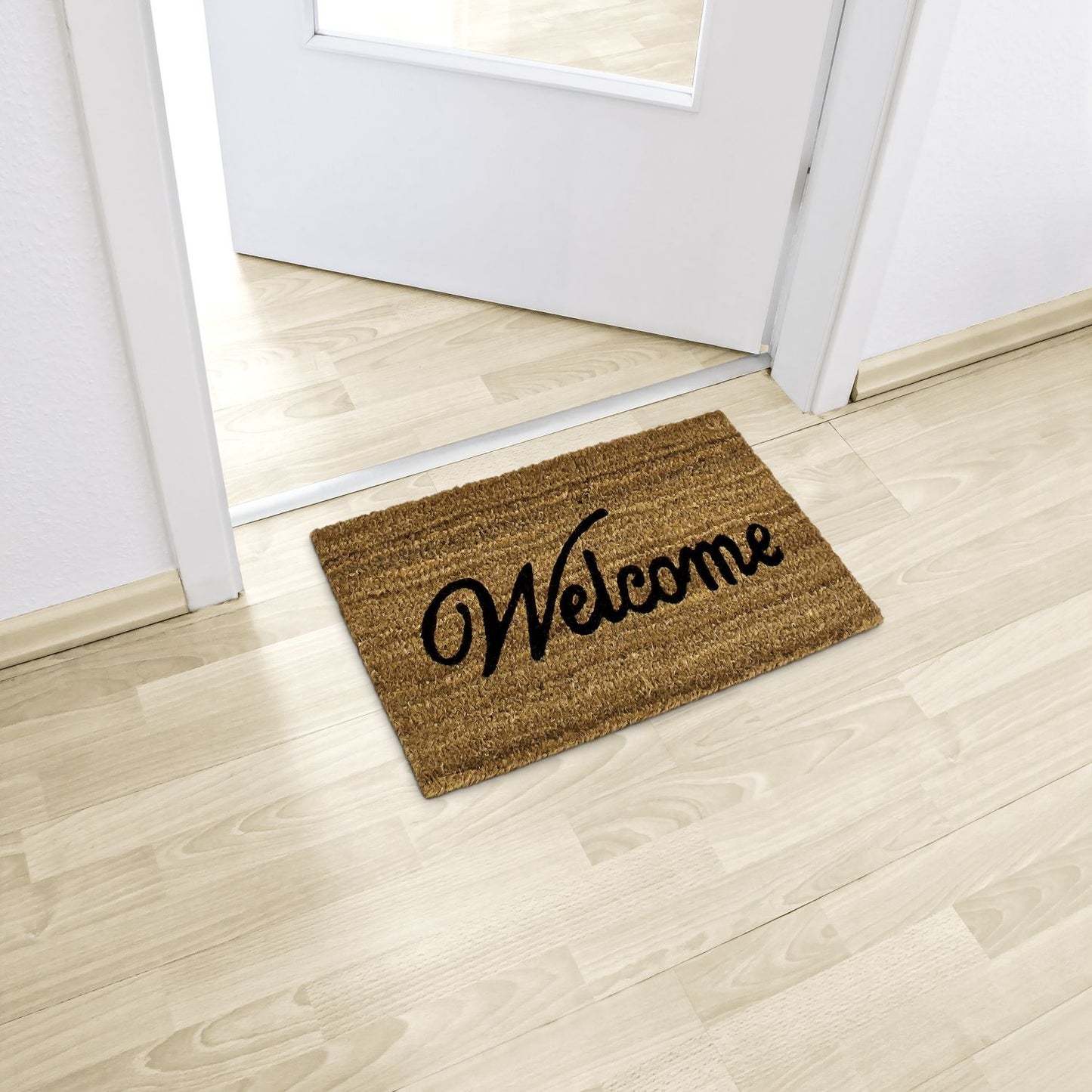 Door mat coconut fiber "Welcome"