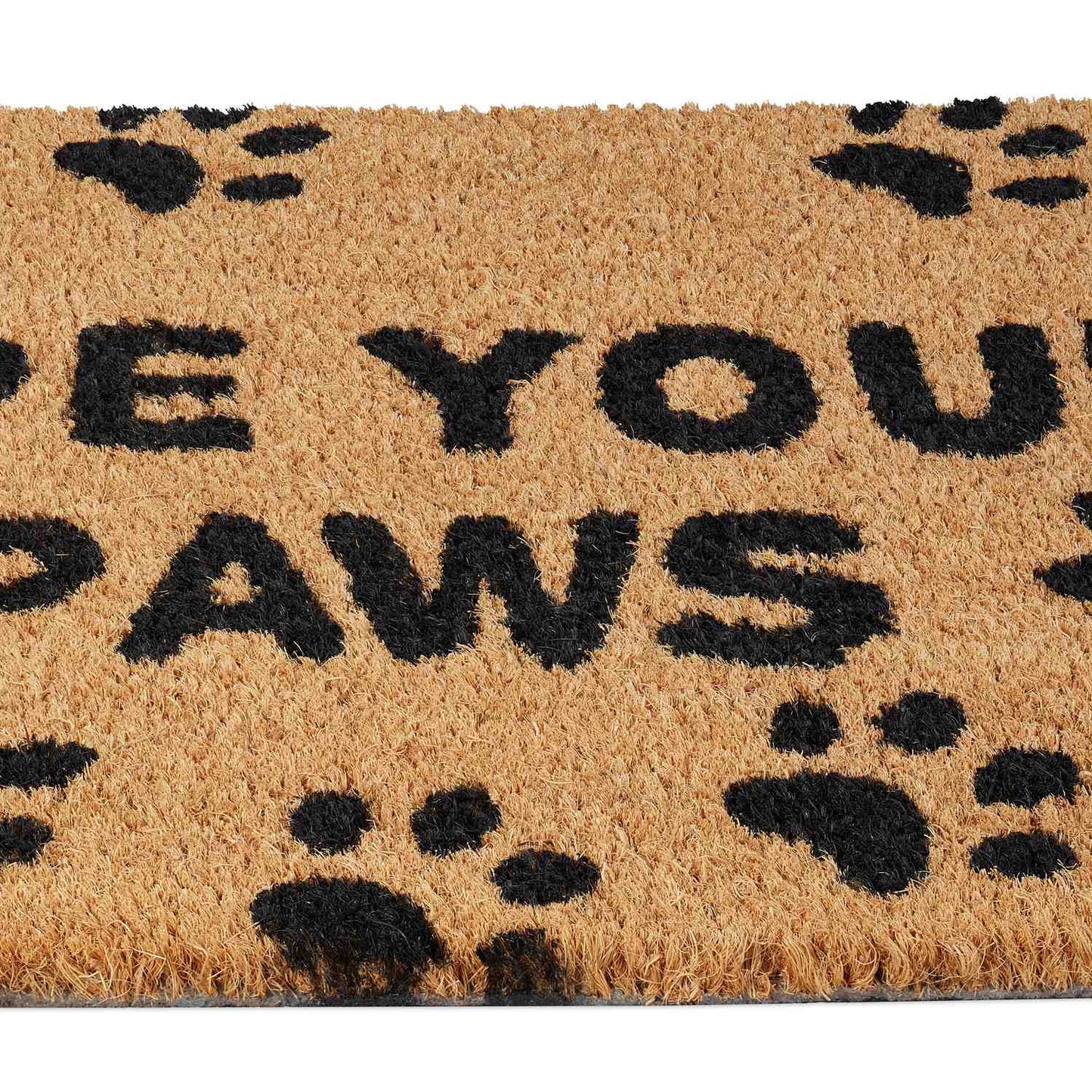 Door mat coconut fiber Wipe Your Paws
