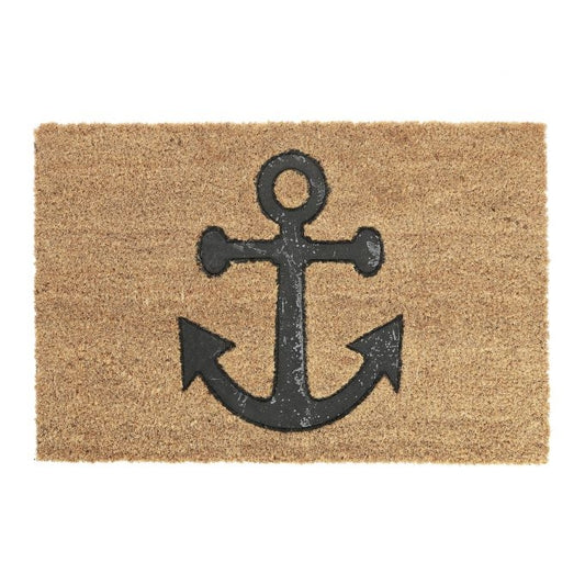 Doormat coconut fiber anchor