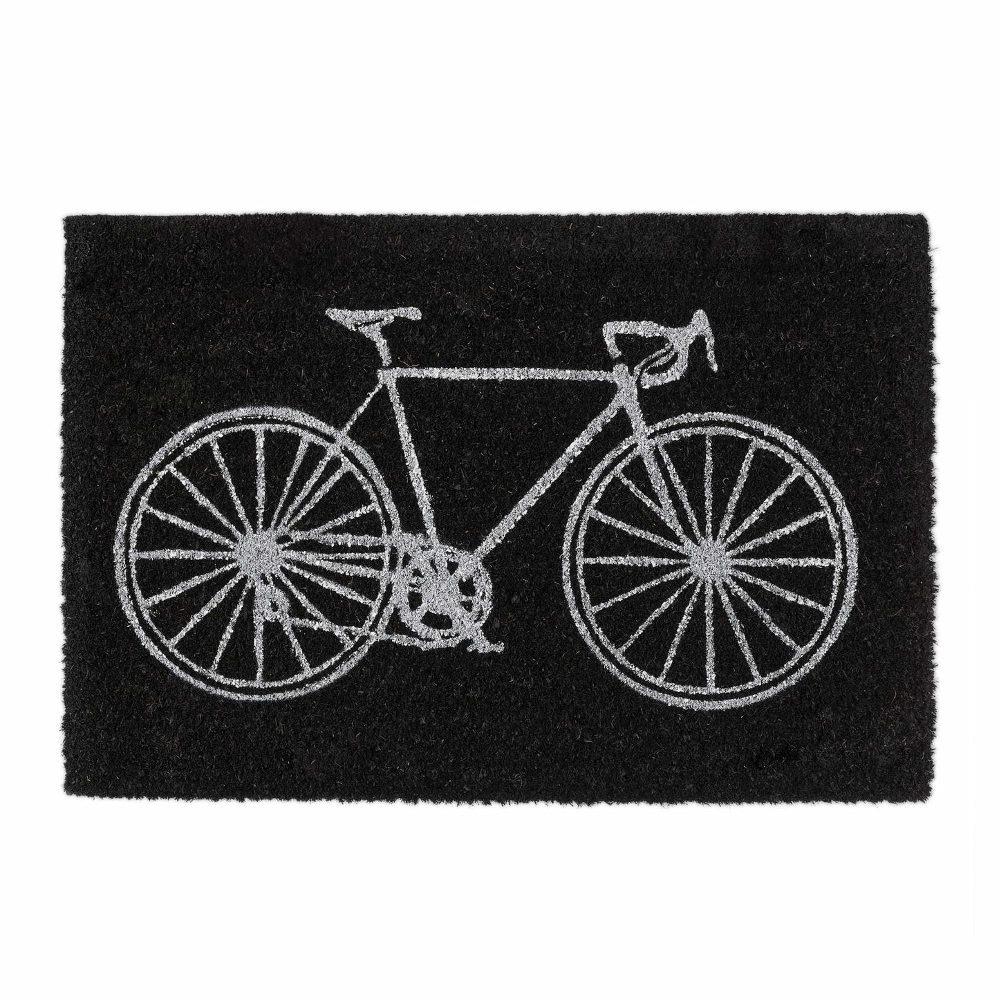 Doormat coconut fiber bicycle