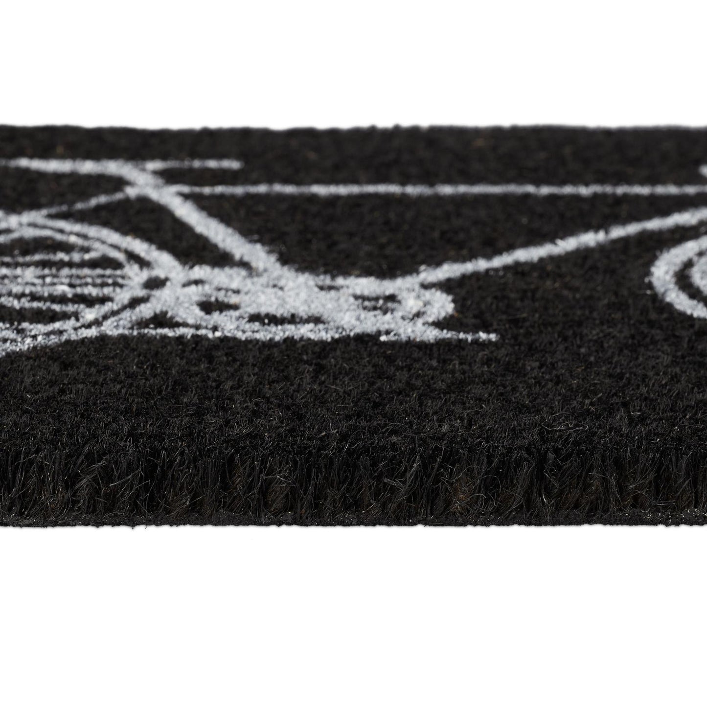 Doormat coconut fiber bicycle