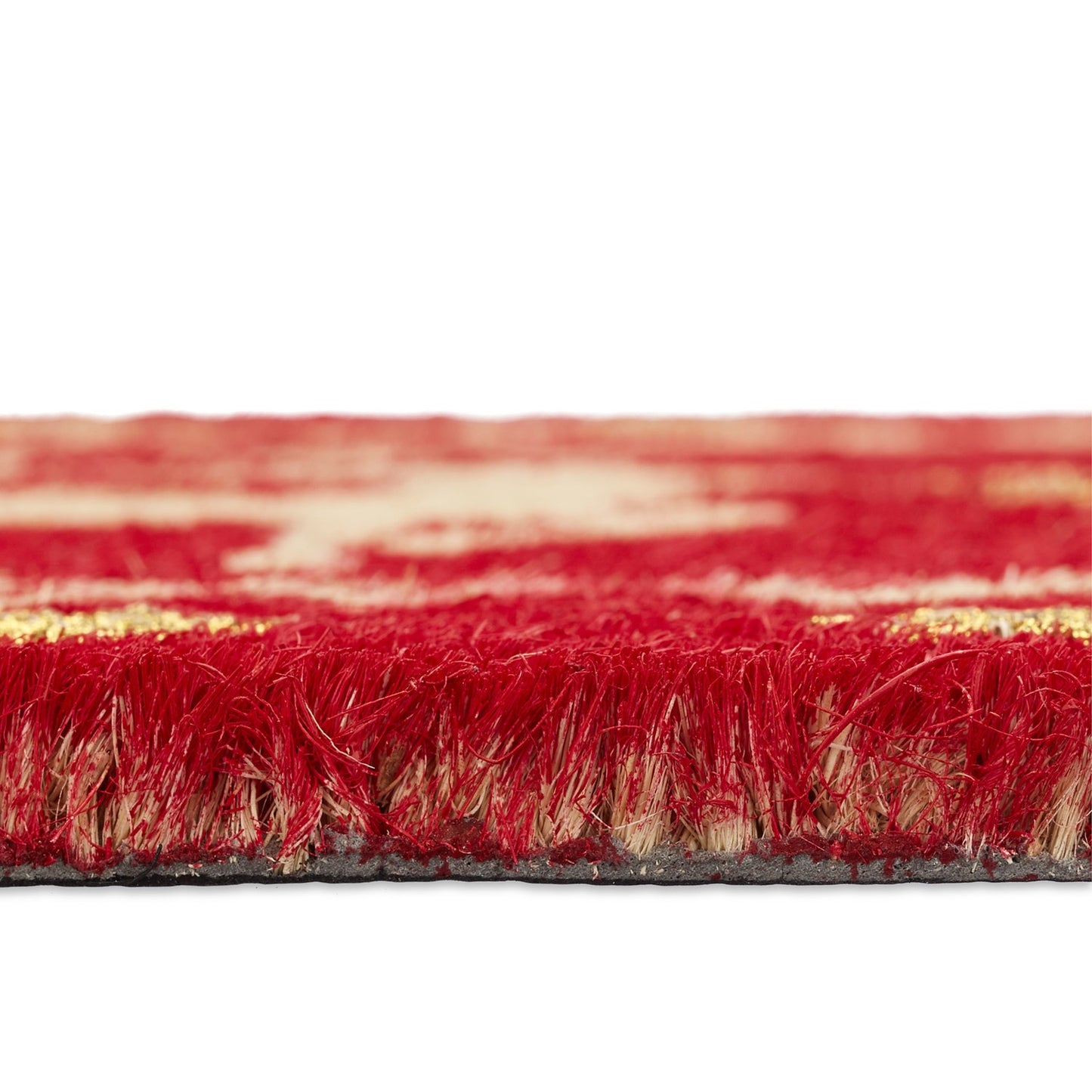 Doormat coconut fiber cleans & glitters