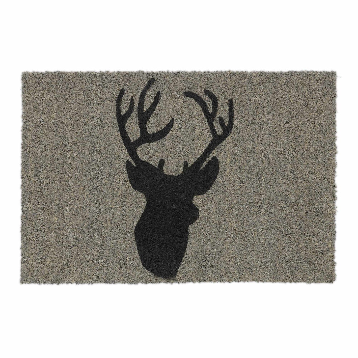 Door mat coconut fiber deer head