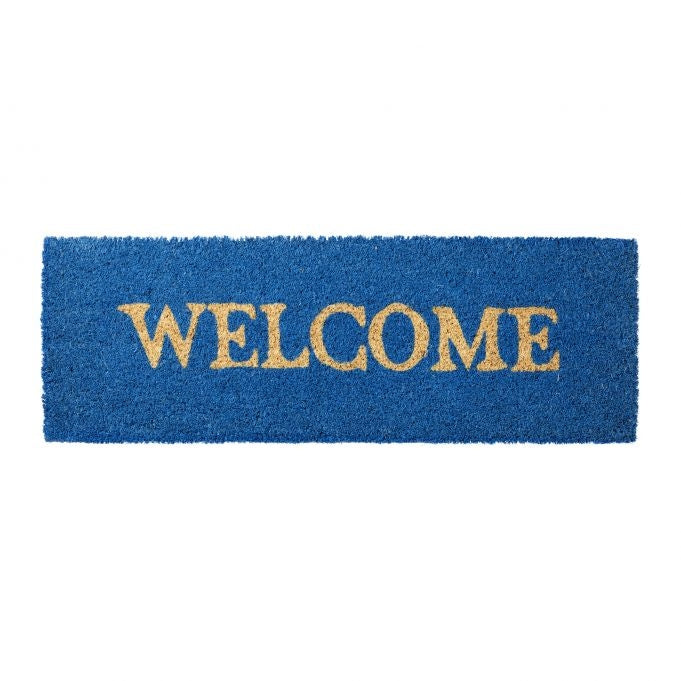 Door mat coconut fiber narrow "Welcome"