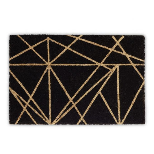 Door mat coconut fiber patterned