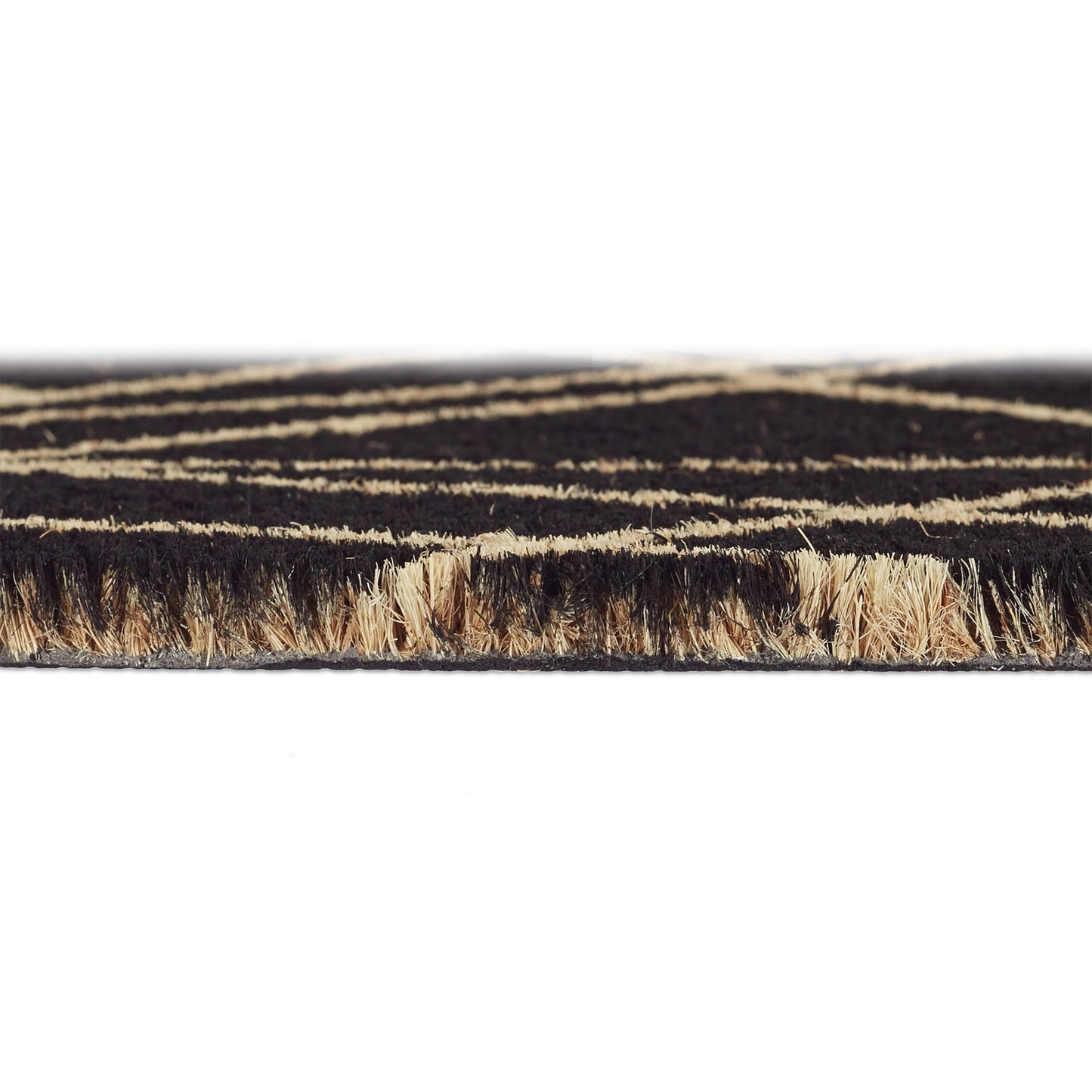 Door mat coconut fiber patterned