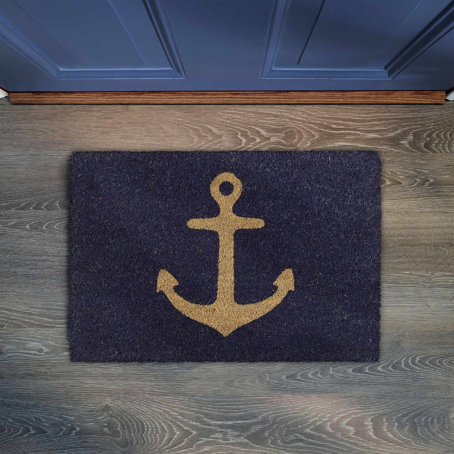 Doormat coconut fiber with anchor