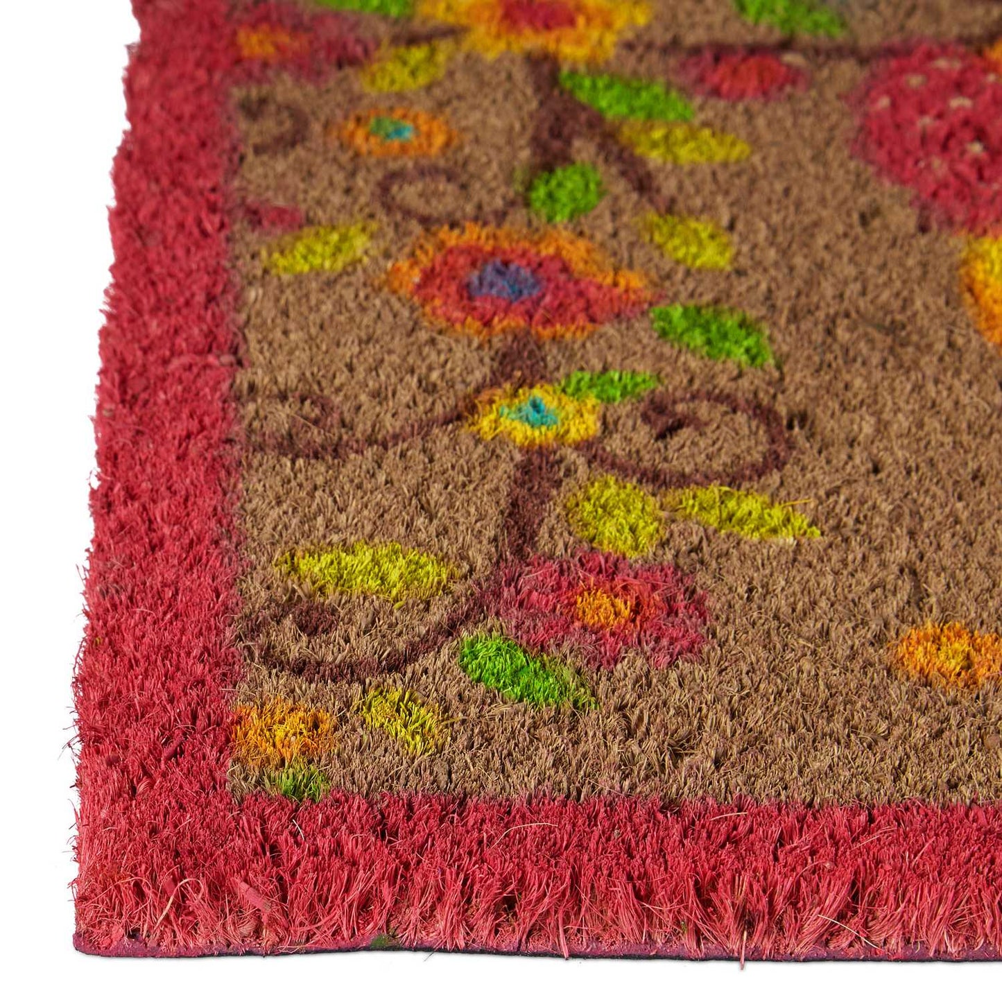 Doormat coconut fiber with owl 40x60 cm