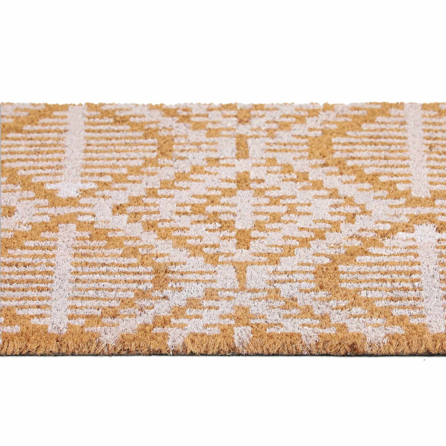 Doormat coconut fiber with pattern