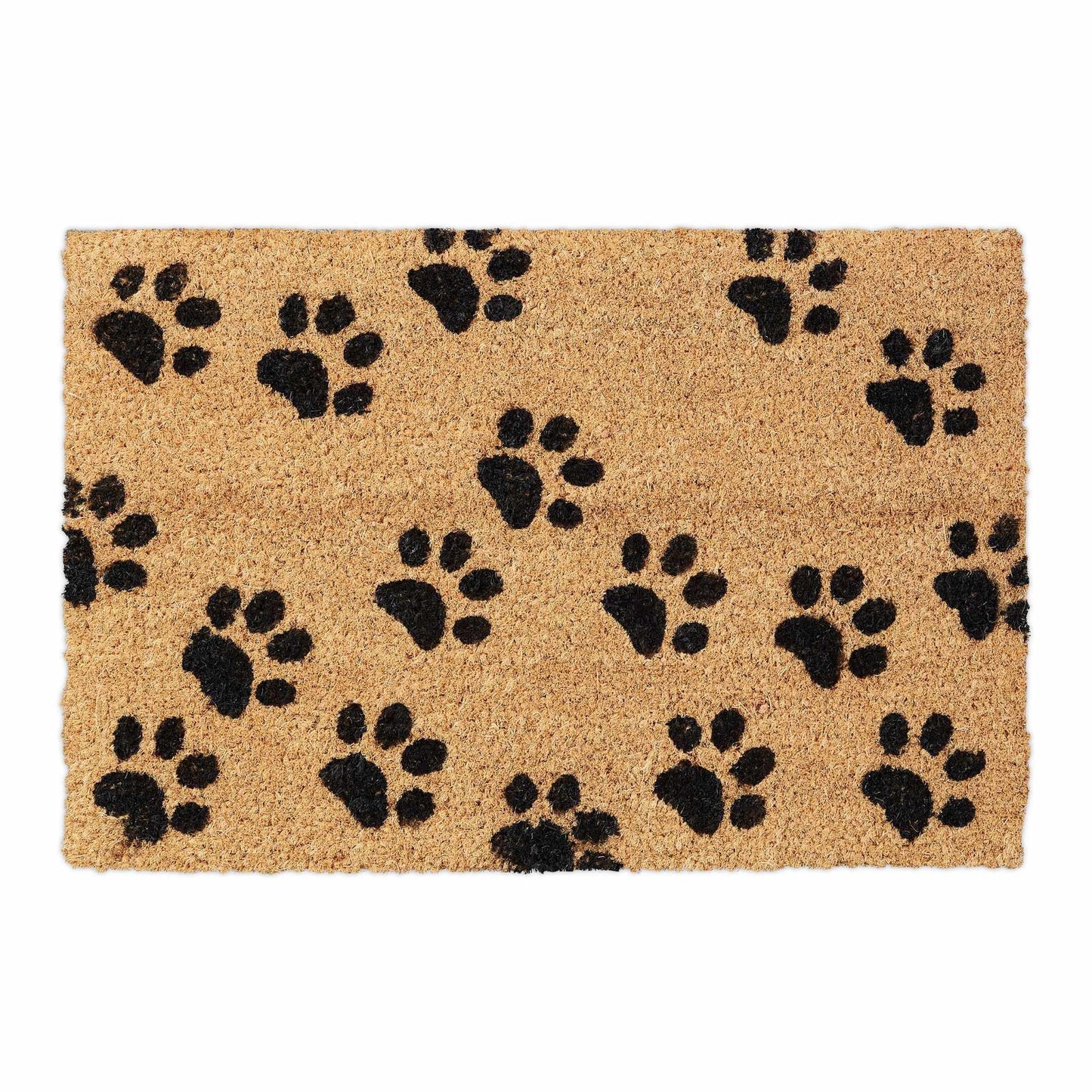 Doormat coconut fiber with paws