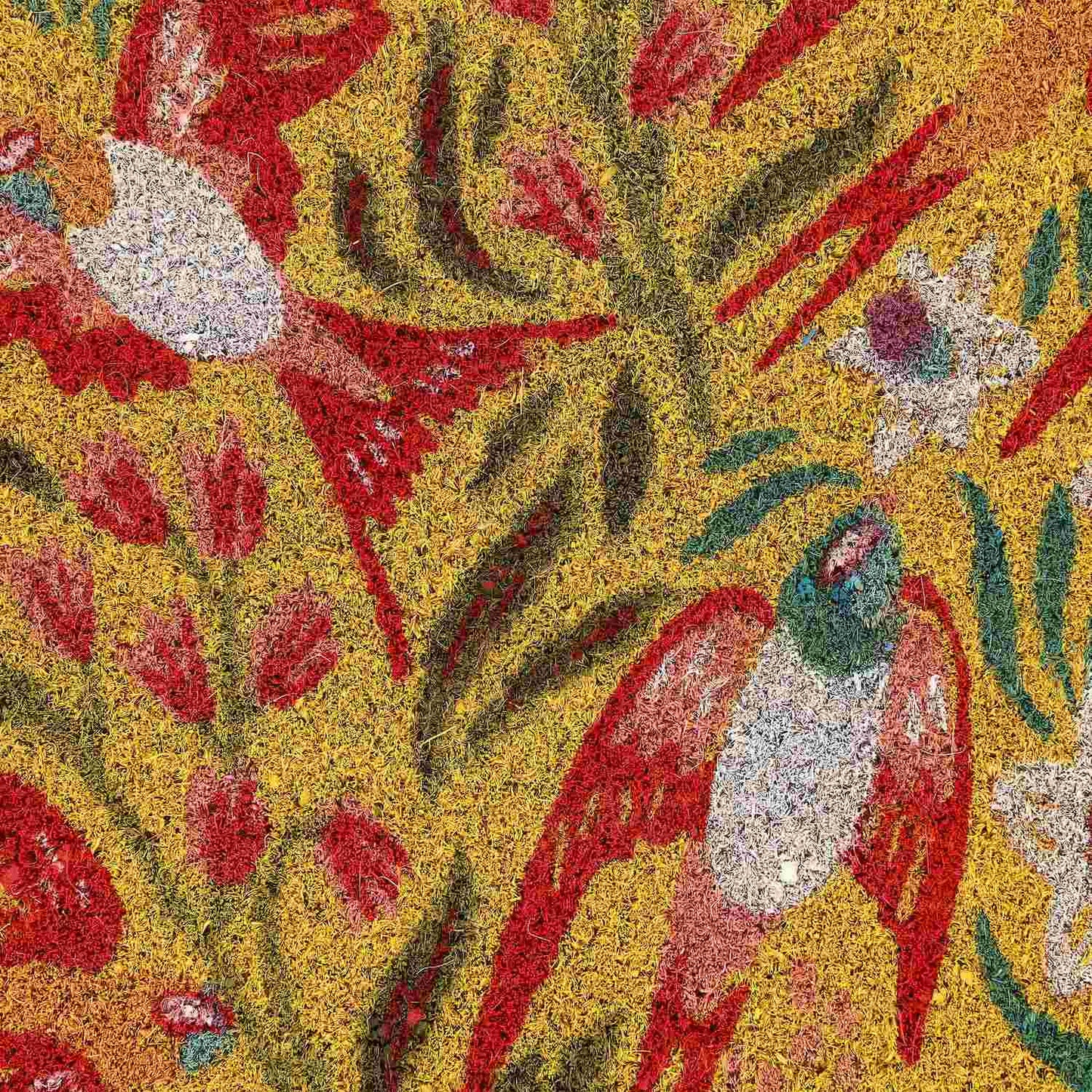 Doormat coconut fiber with swallows