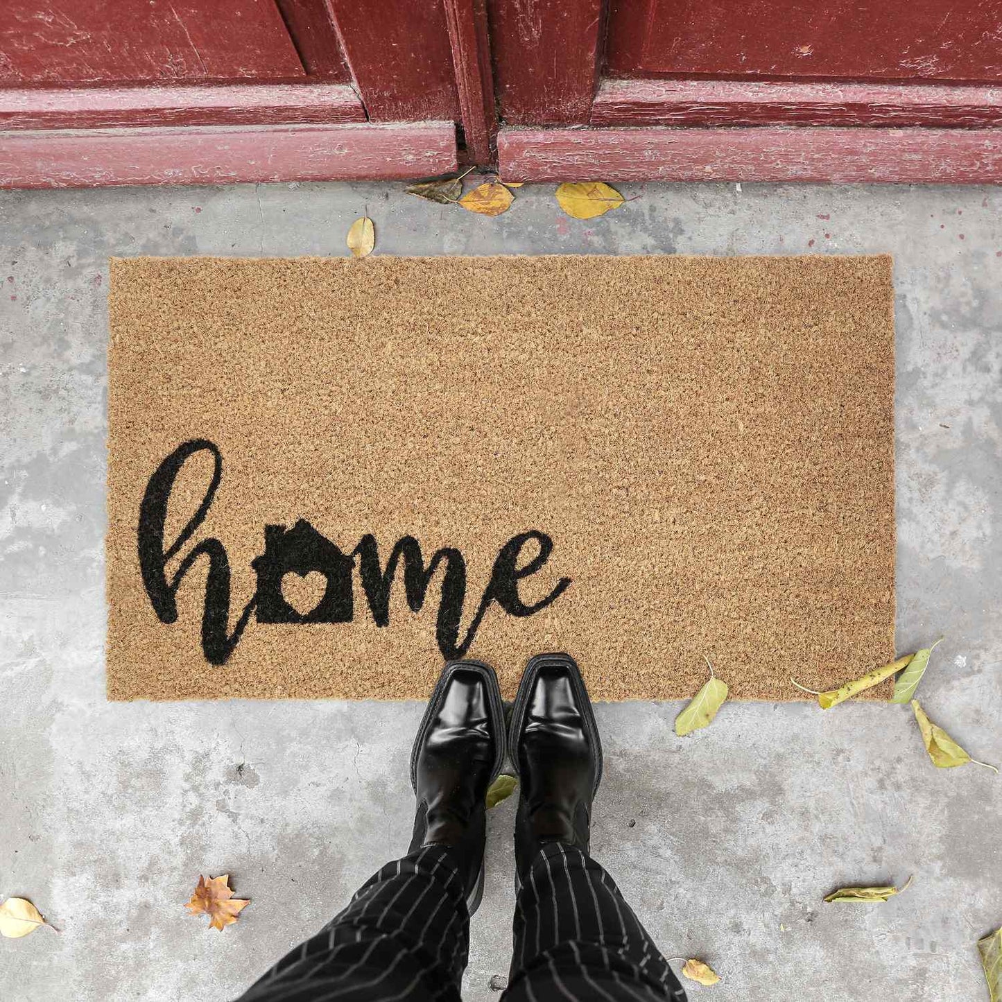 Door mat in coconut Home