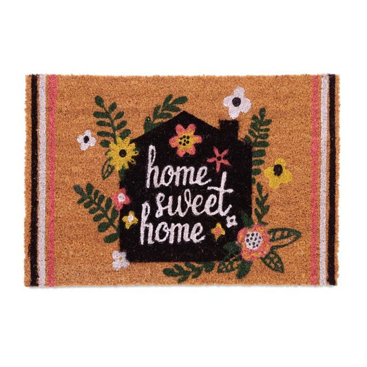 Door mat in coconut Home Sweet Home