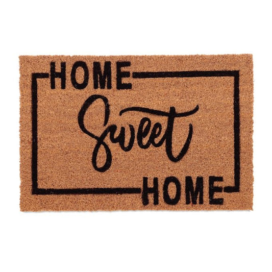 Door mat in coconut Home Sweet Home