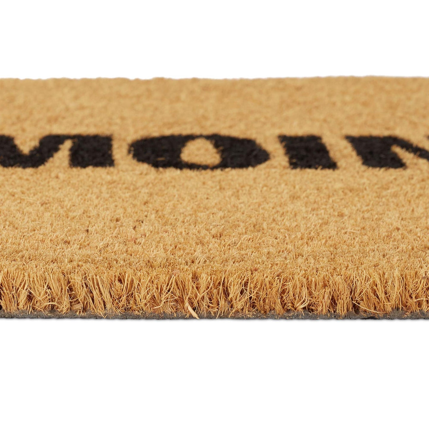 Door mat in coconut "Moin."
