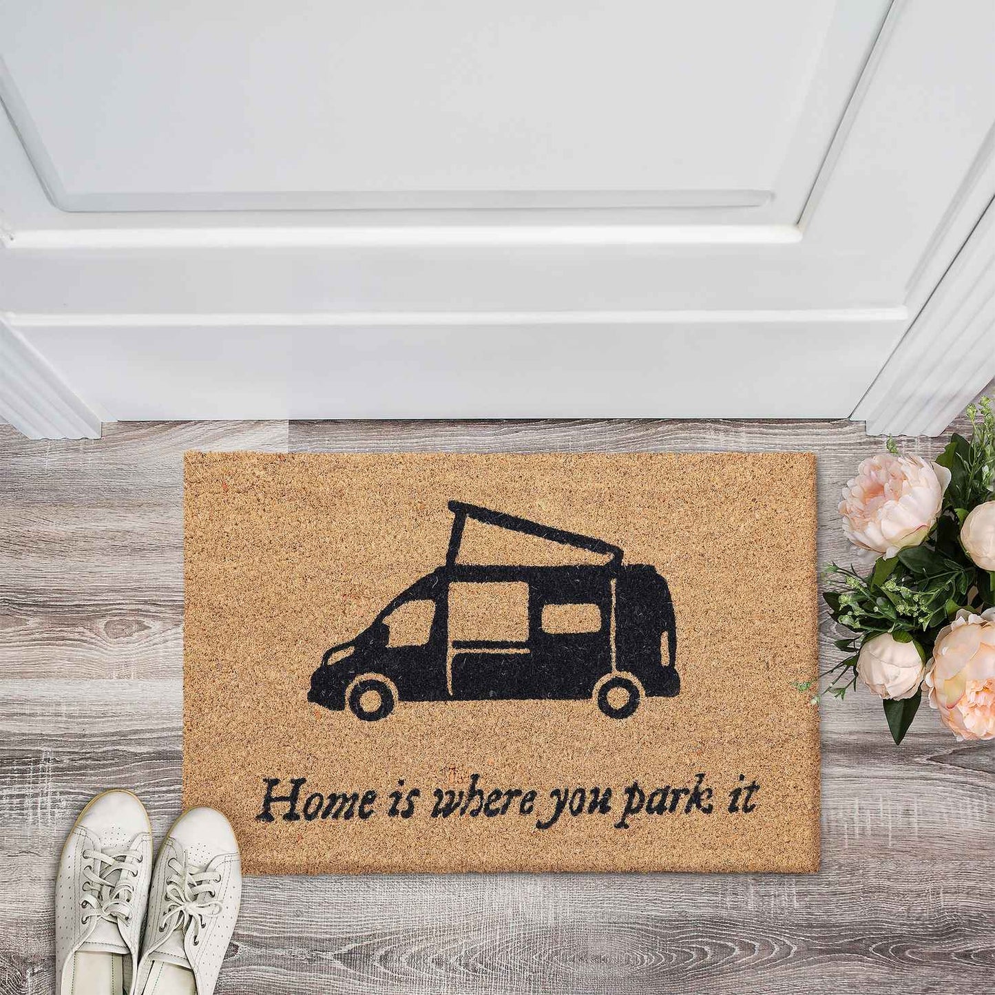 Doormat in coconut "Motorhome