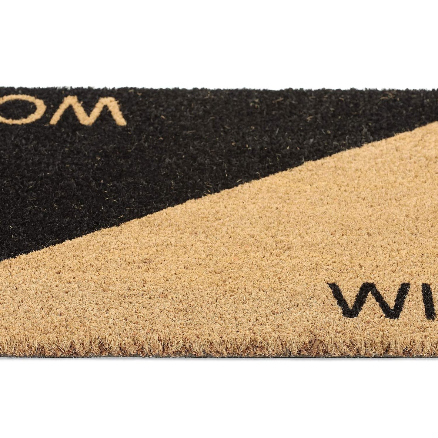 Door mat in coconut "Vin/ork