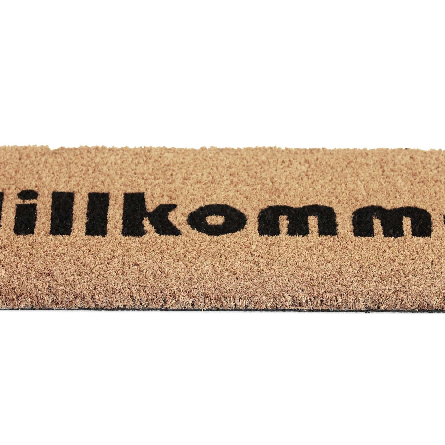 Door mat in coconut Welcome slim