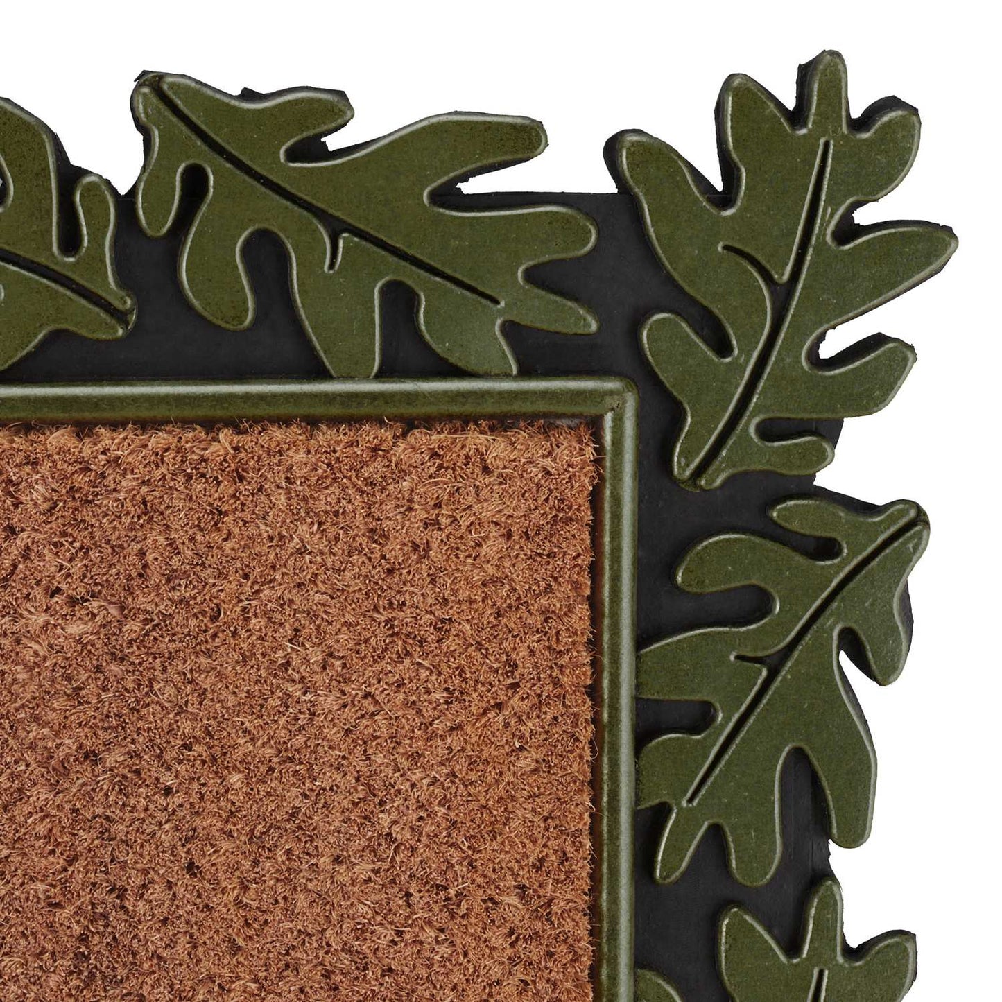 Door mat "leaf" rubber & coconut