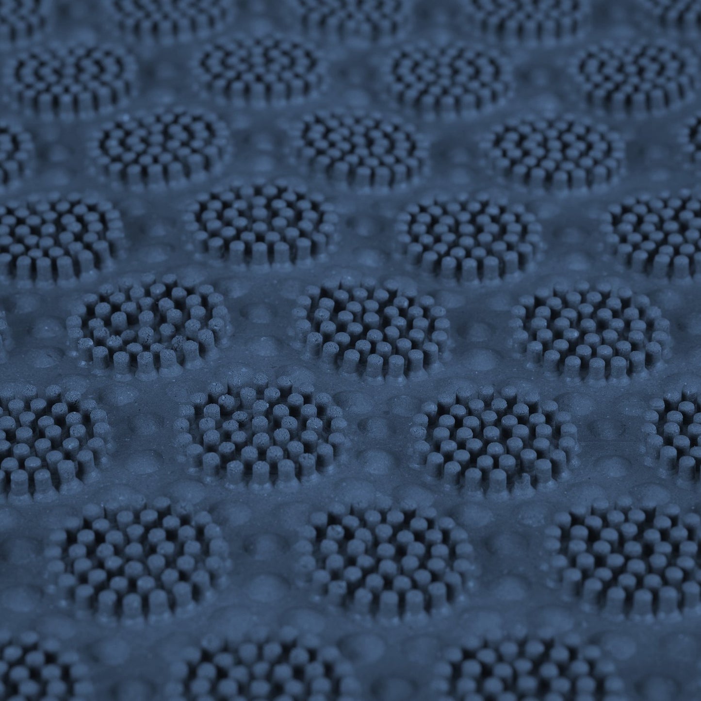 Door mat rubber blue